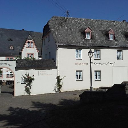 Hotel Weinhaus Kurtrierer Hof à Leiwen Extérieur photo